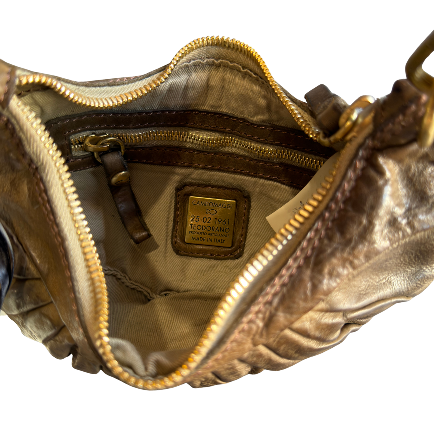 Shoulder Bag "LUNA" in Khaki