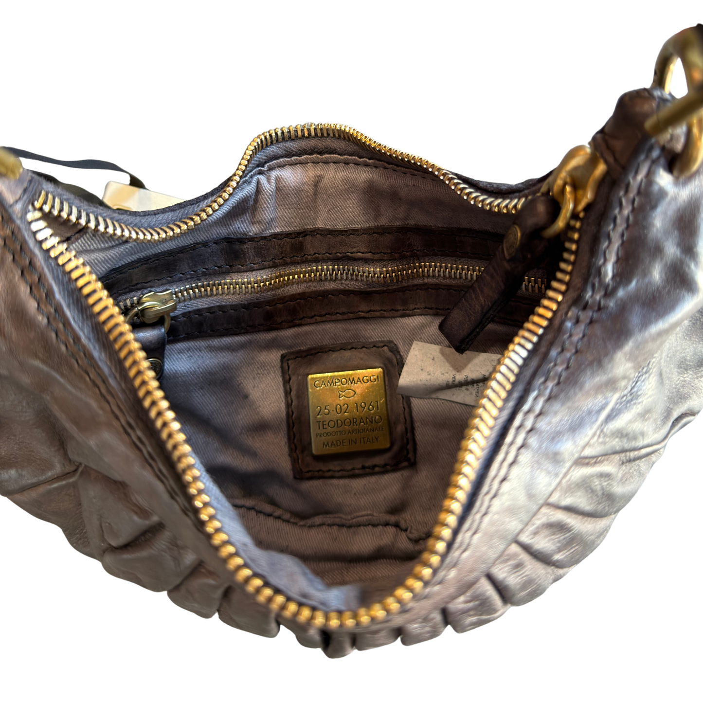 Shoulder Bag "LUNA" in Graphite