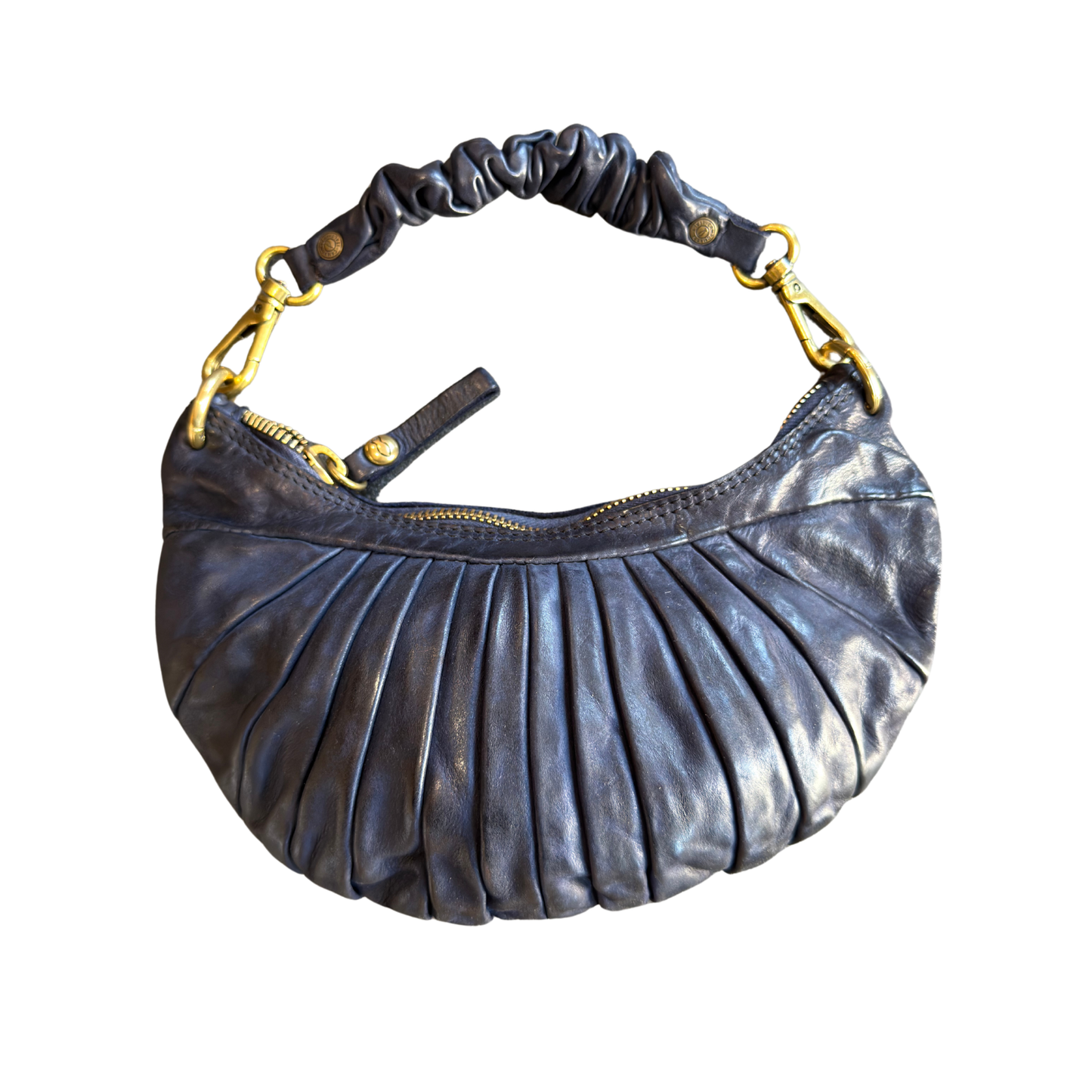 Shoulder Bag "LUNA" in Dark Blue