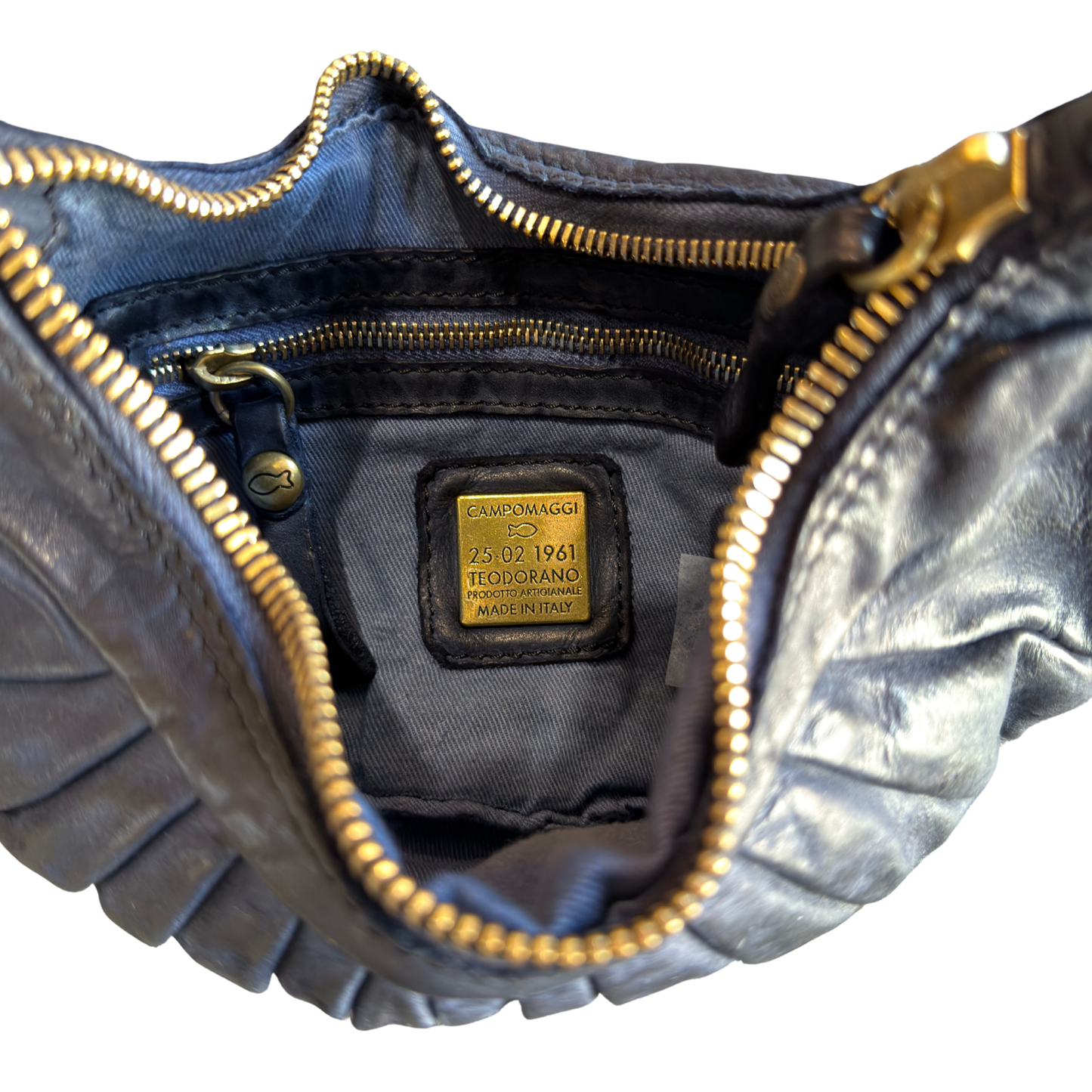 Shoulder Bag "LUNA" in Dark Blue