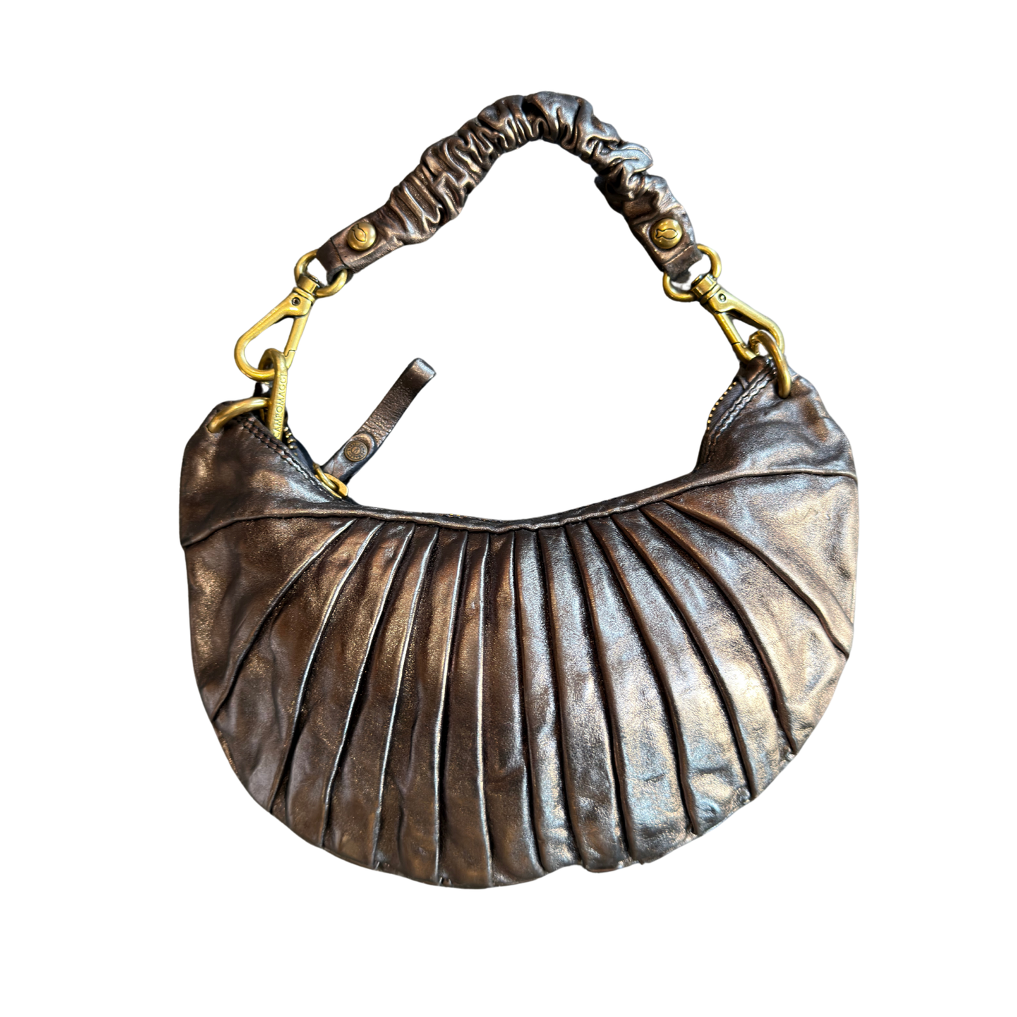 Shoulder Bag "LUNA" in Metallic