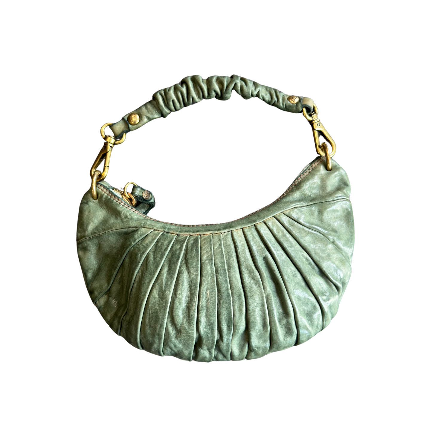 Shoulder Bag "LUNA" in Light Green