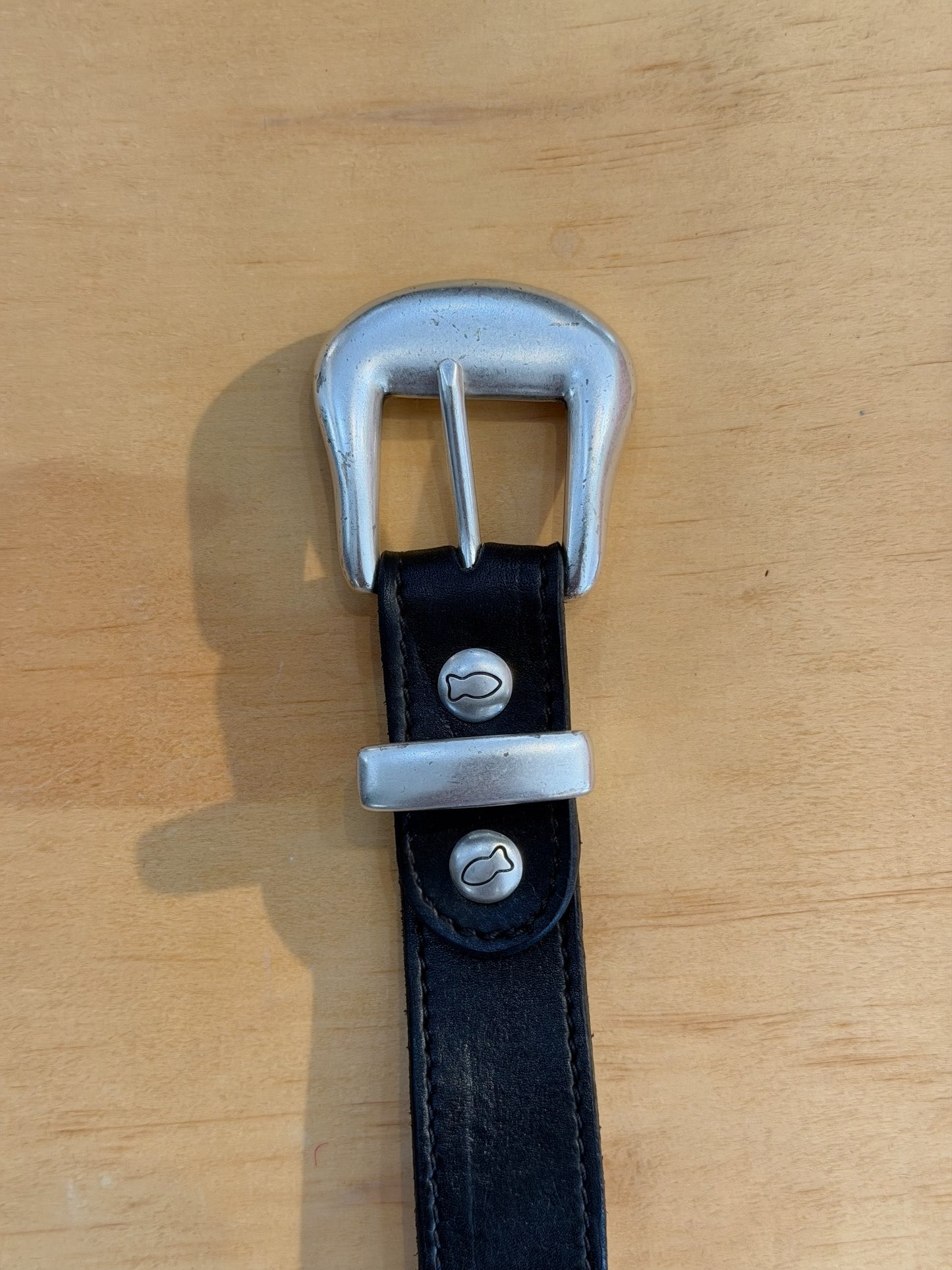 Campomaggi Leather Belt in Black
