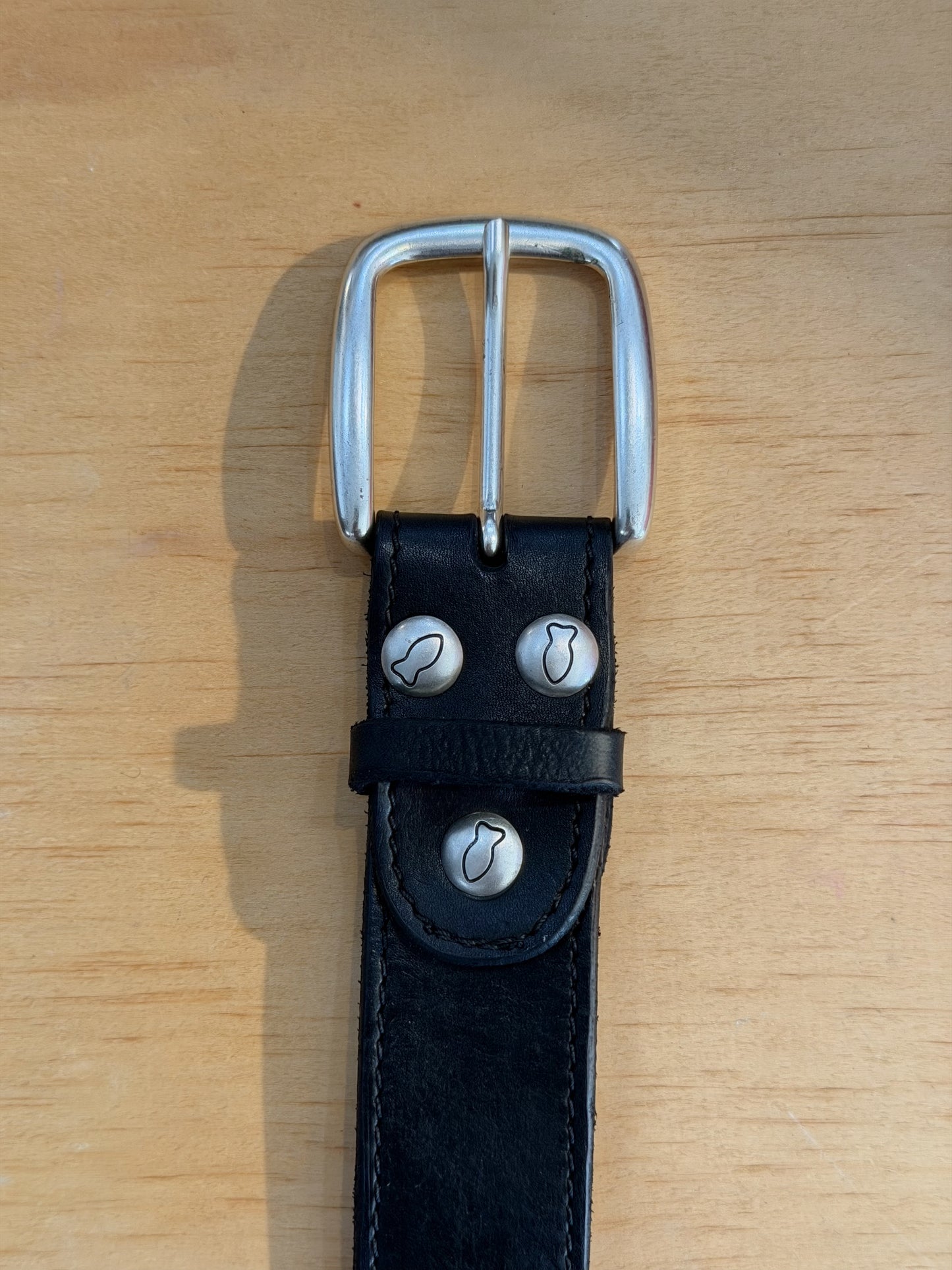 Campomaggi Leather Belt in Black