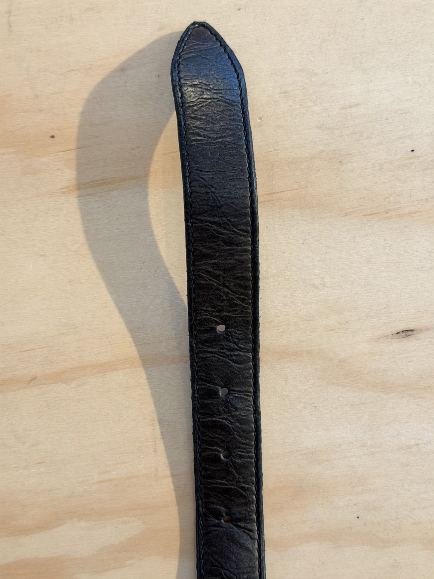 Campomaggi Leather Belt in Grigio