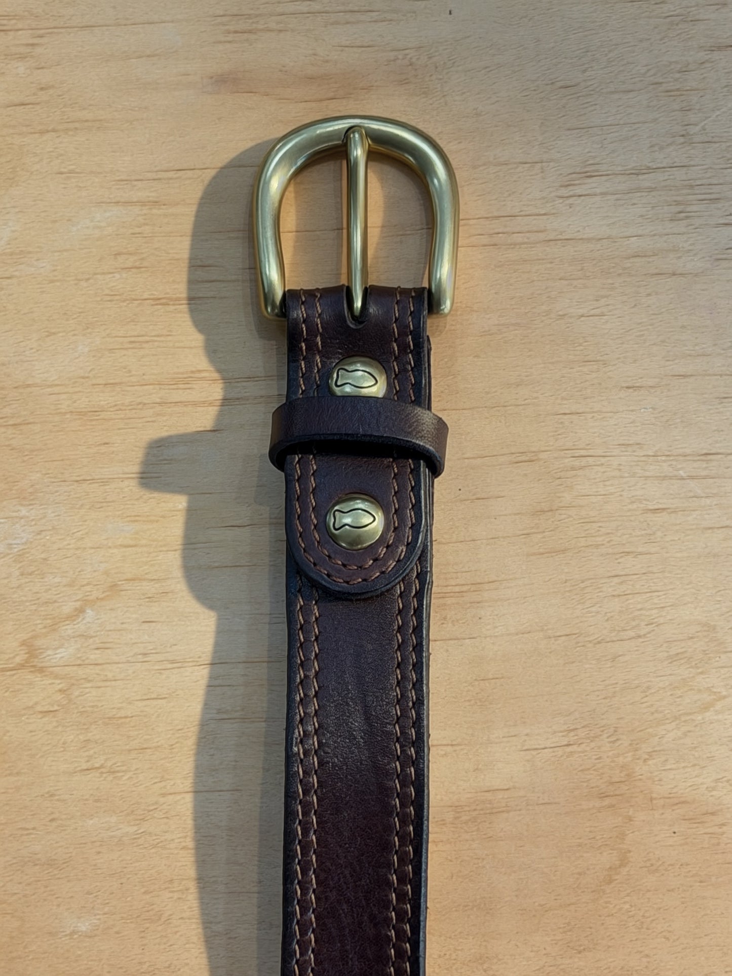 Campomaggi Leather Belt in Moro