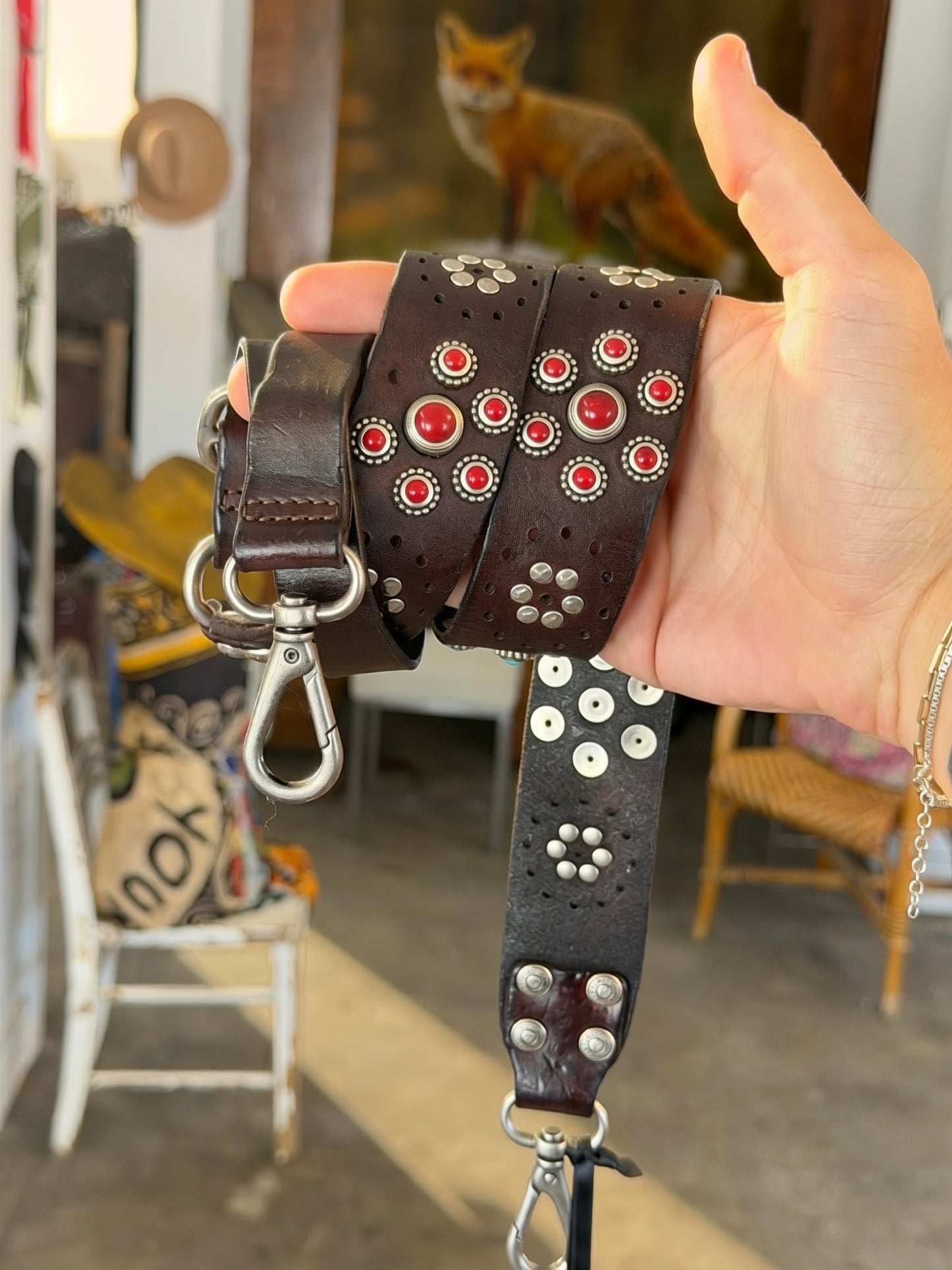 Campomaggi Adjustable Bag Strap in Moro