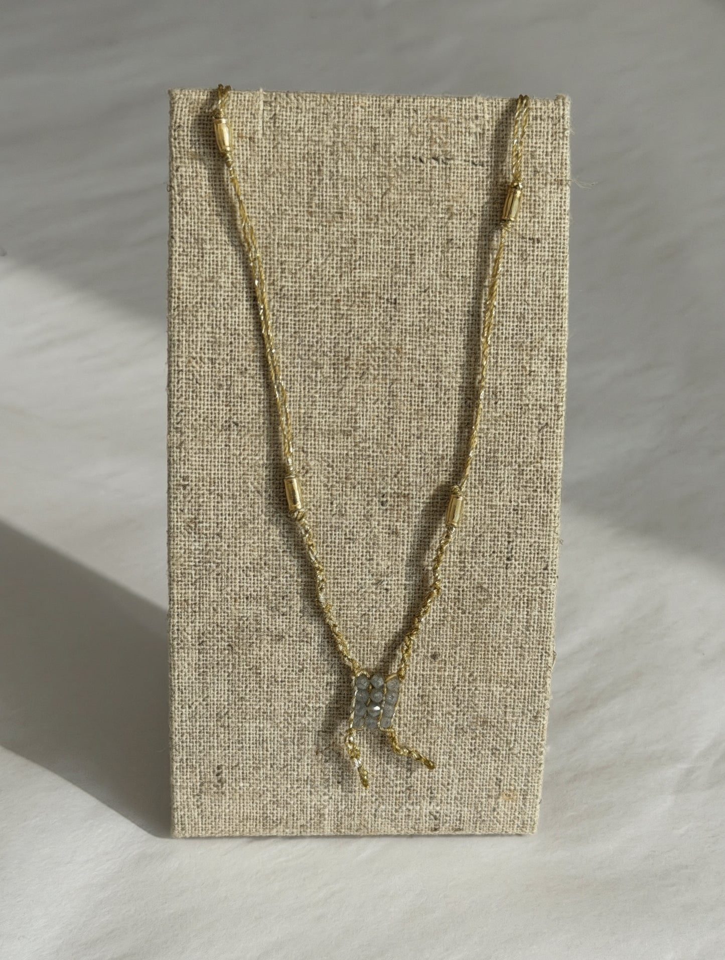 Dag Gioielli Gold & Silver with Raw Diamonds Necklace