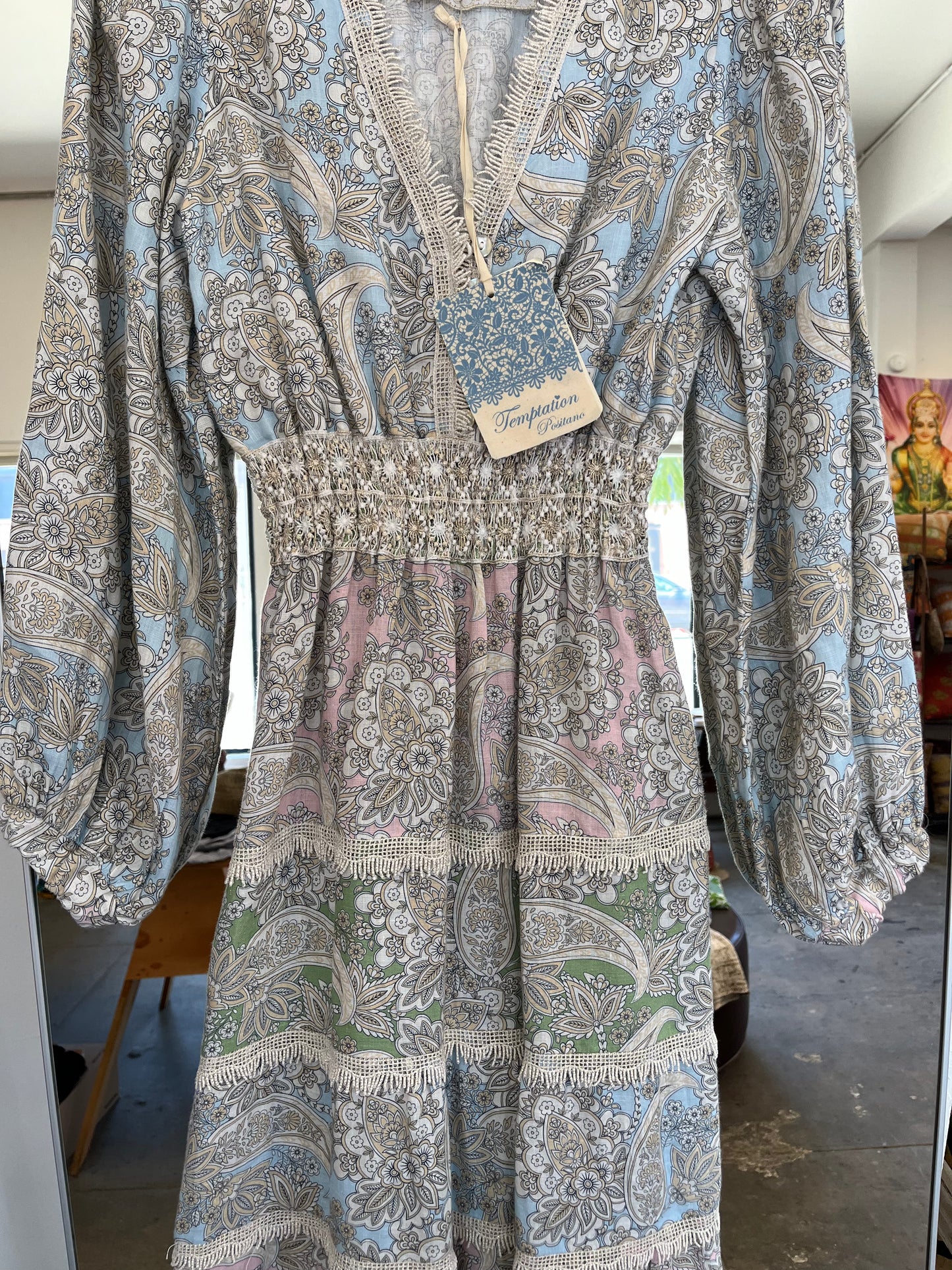 Temptation Positano Multicolored Dress