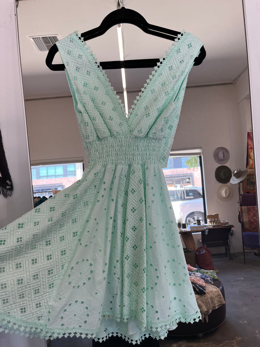 Temptation Positano Mint Green Sun Dress