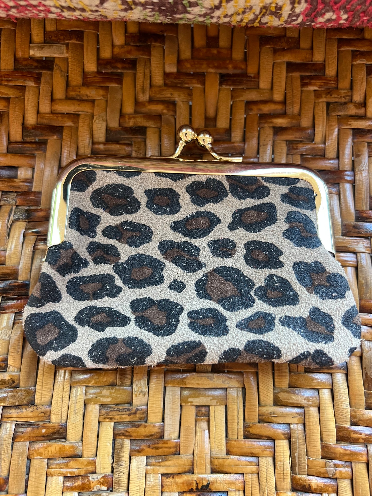 Boheme Wallet - Kiss Lock frame in Leotard