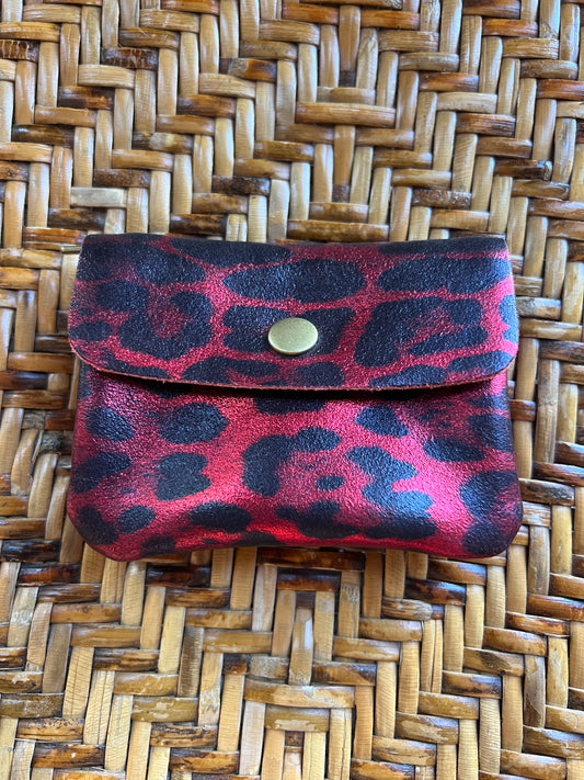 Boheme Wallet - Red Black Leotard
