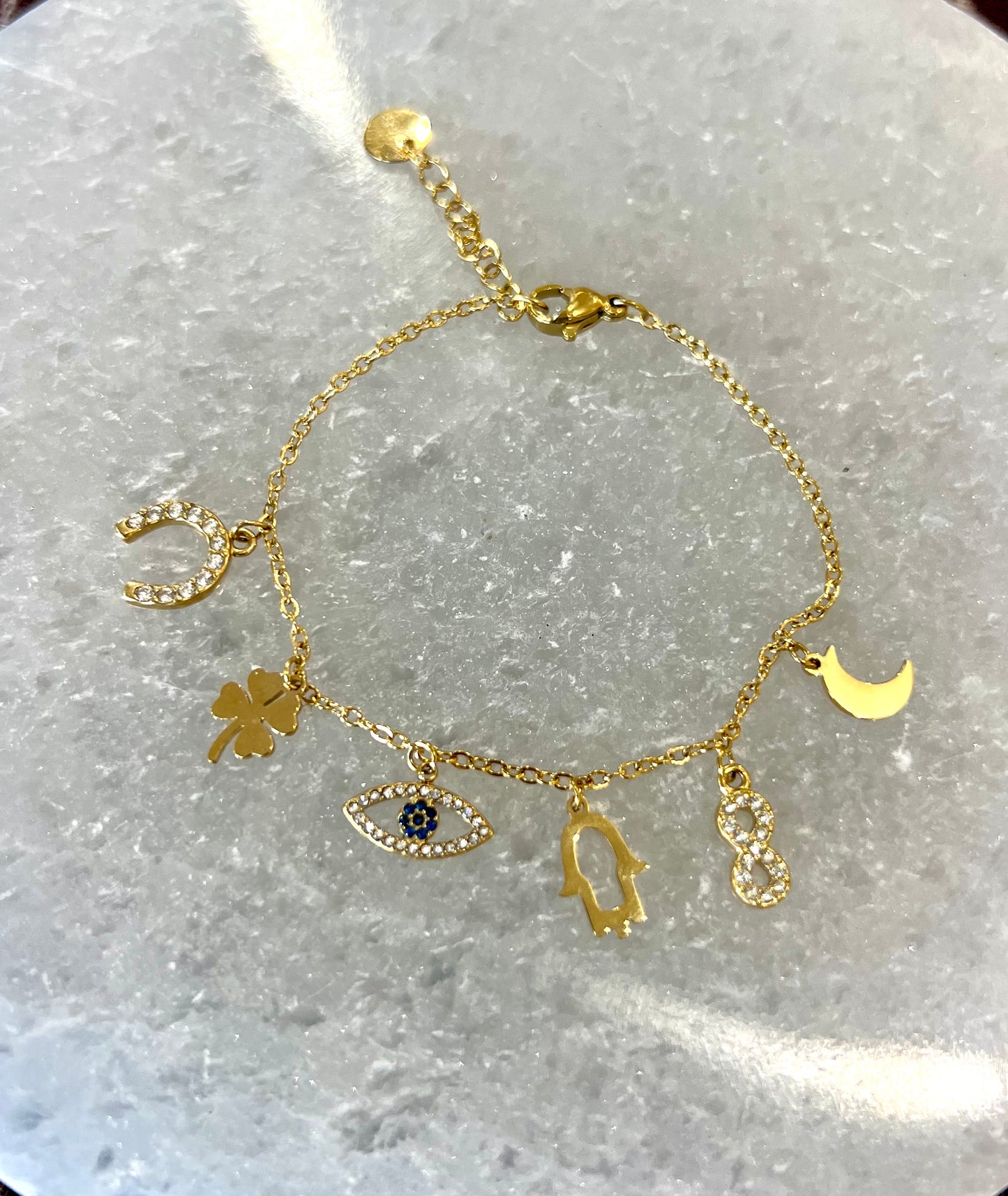 Habaha Paris Golden Luck Bracelet