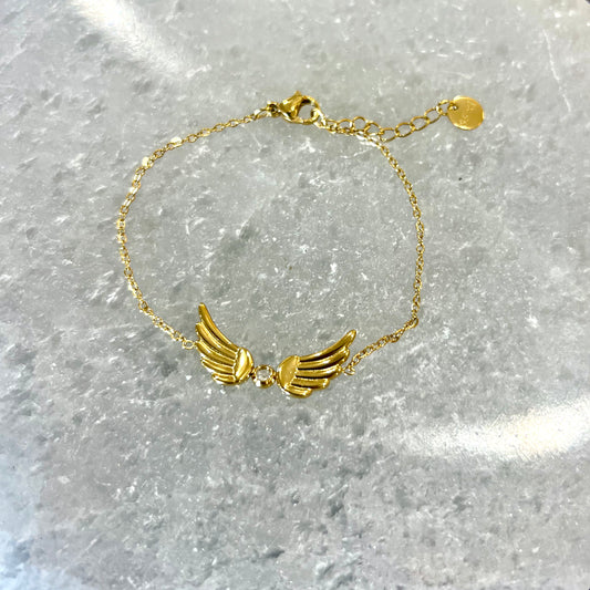 Habaha Paris Golden Angel's Wings