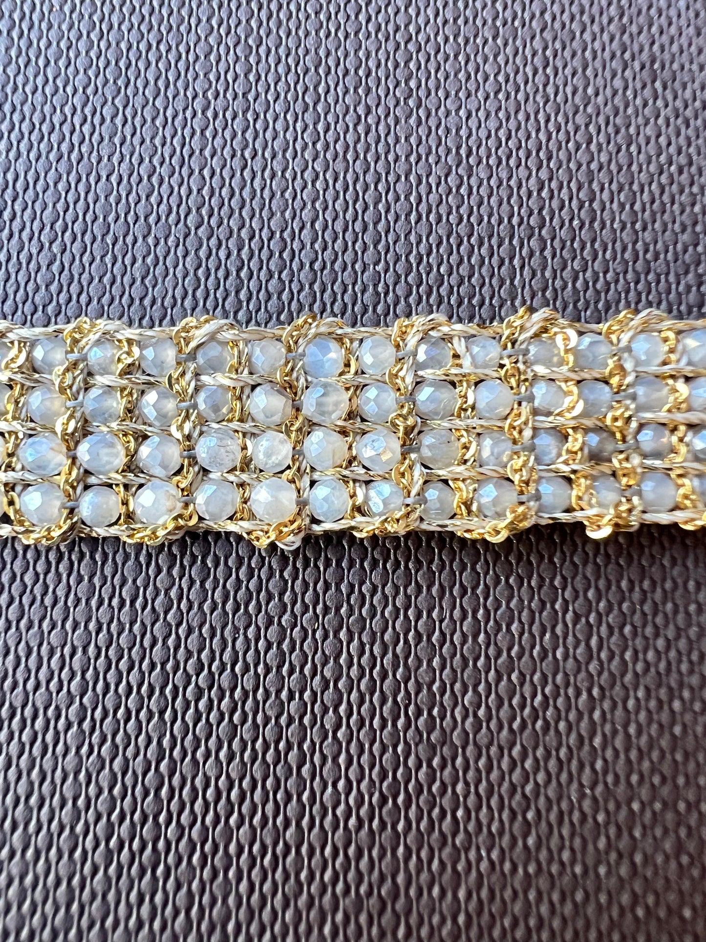 DAG Gold Mystic Moonstone Bracelet