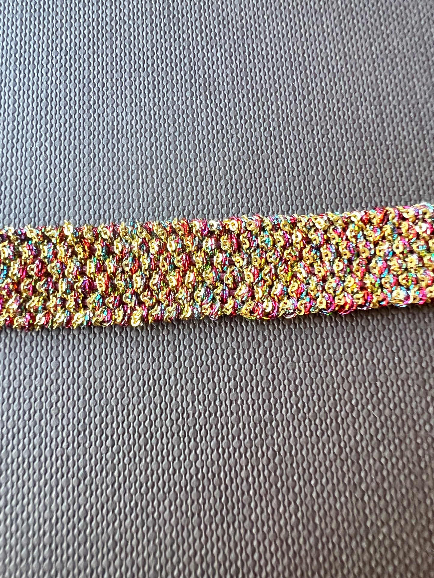 DAG Woven  Briliant Gold Bracelet