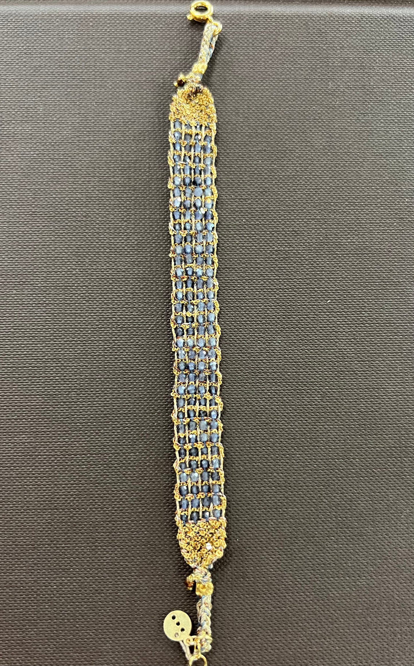 Dag Gold Woven Lolite Bracelet