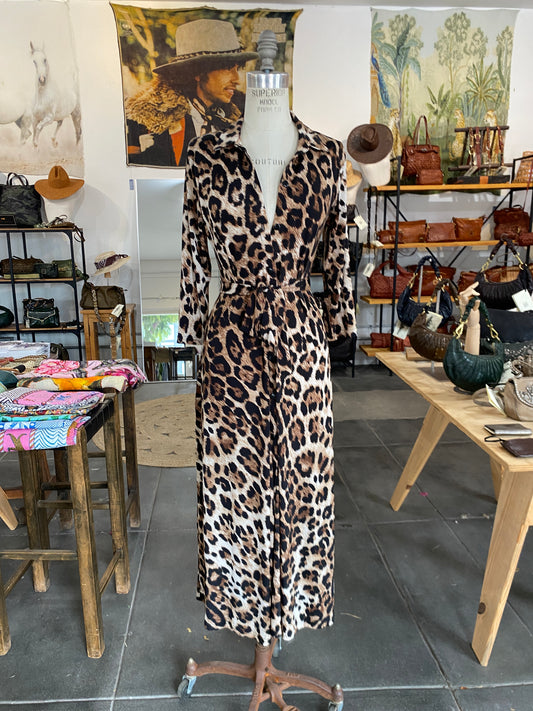Elegance Miss Paris Leopard Dress
