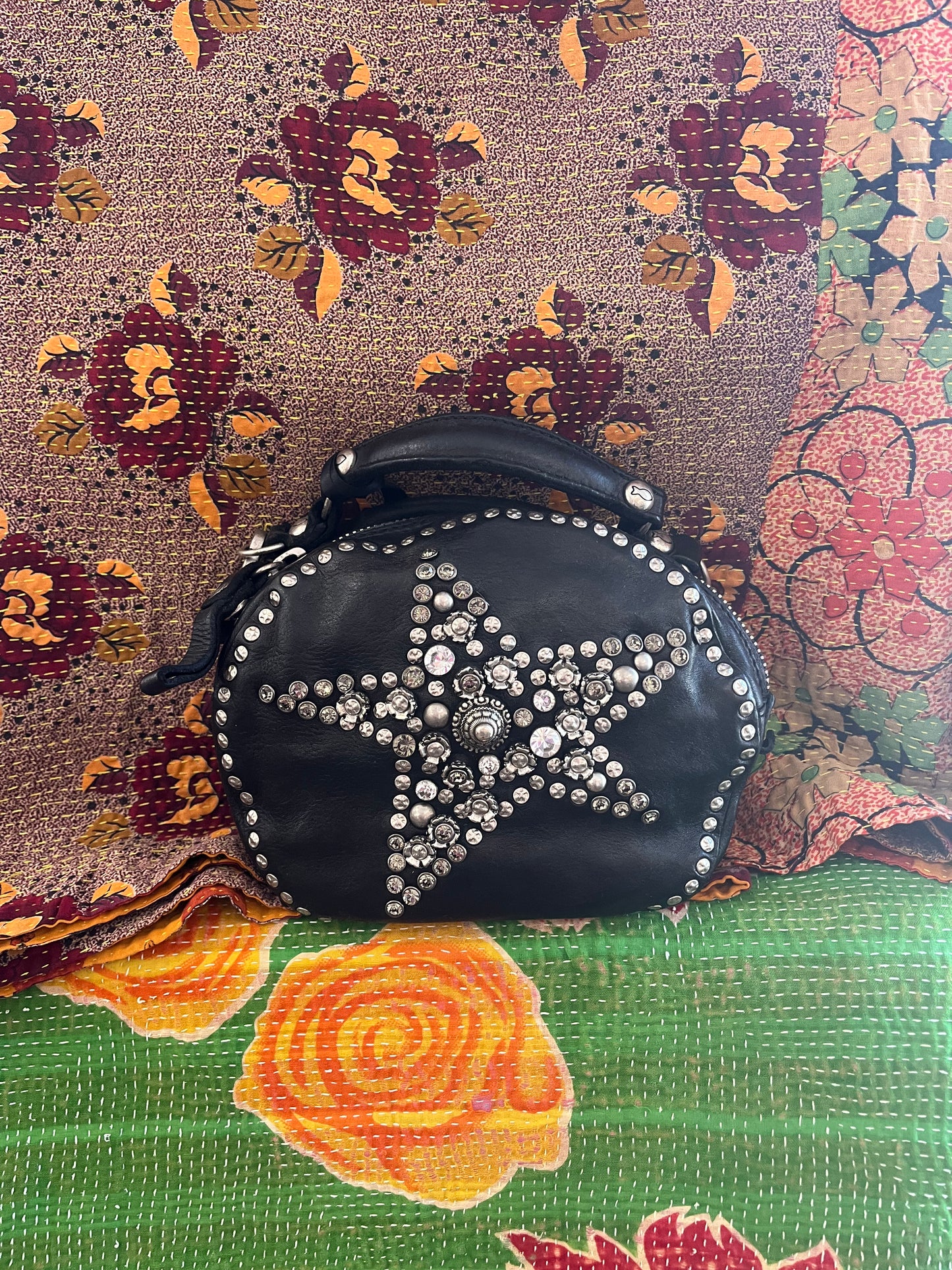Campomaggi Studded Purse with Star Design