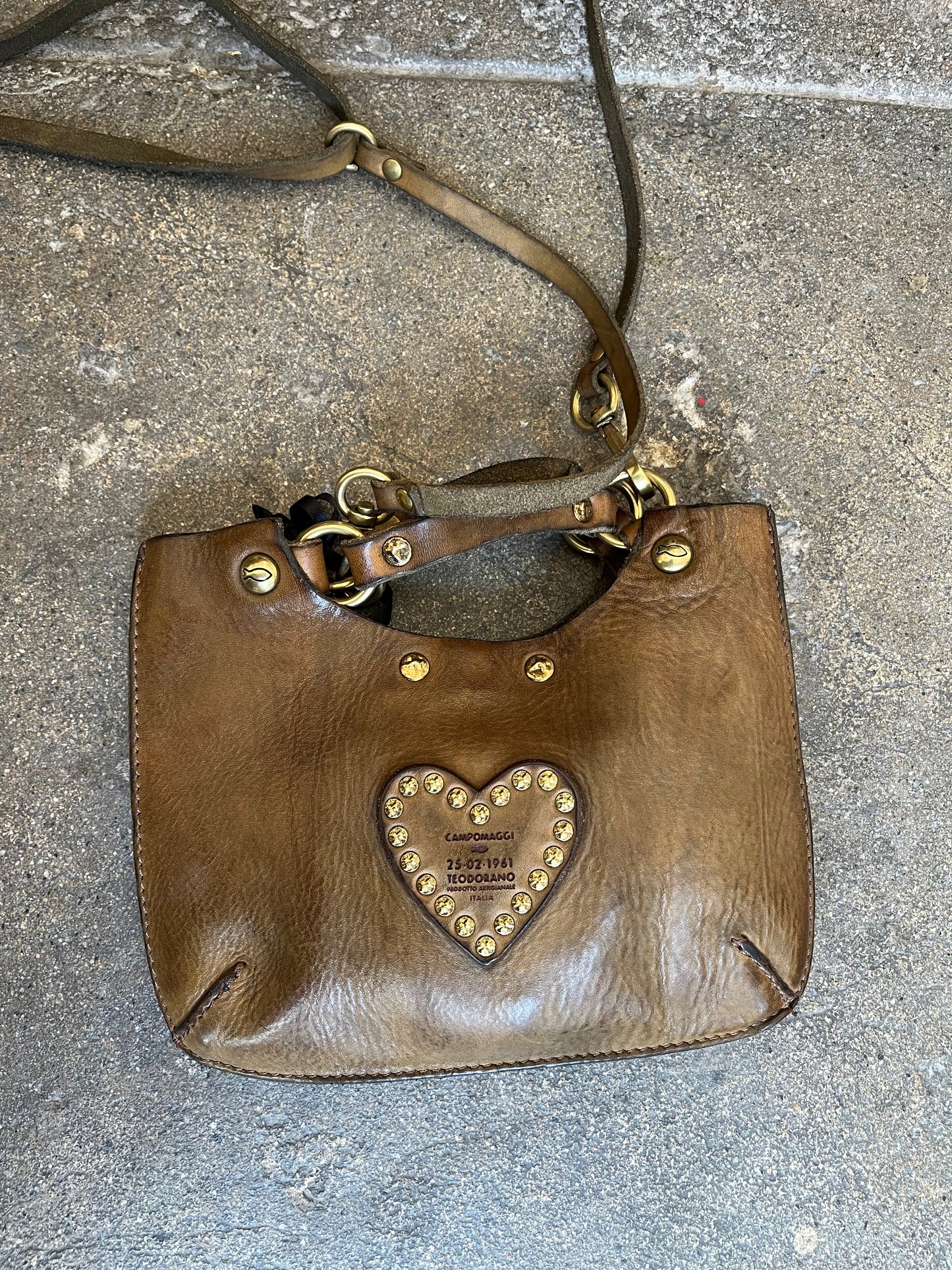 Campomaggi Luigia Bag in Verde Militare