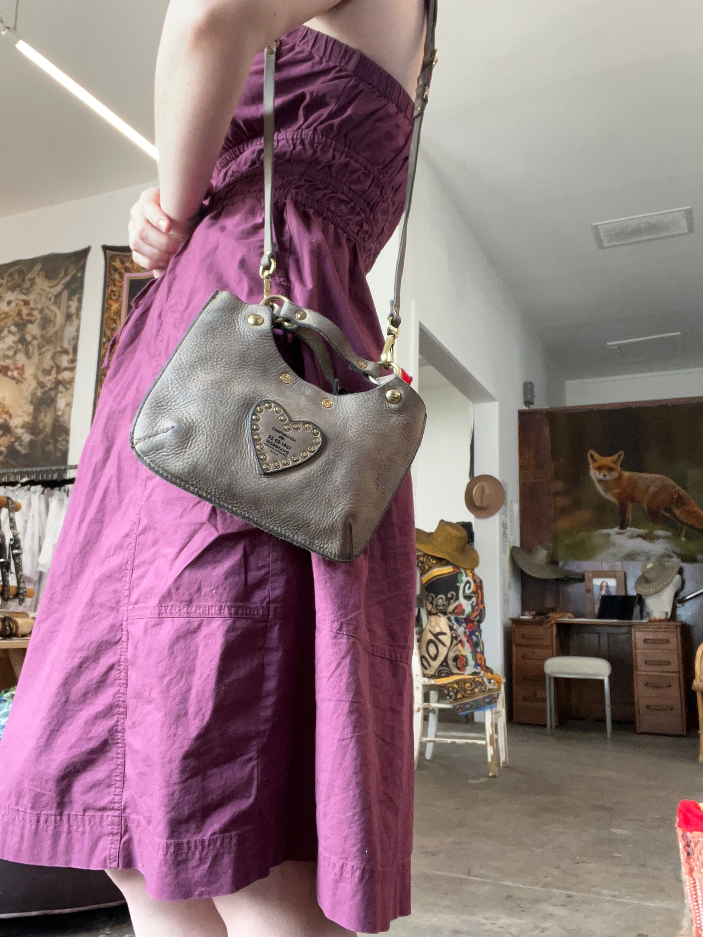 Campomaggi Luigia Bag in Cemento