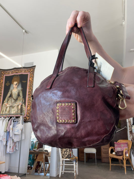Campomaggi Embellished Purse in Vinaccia