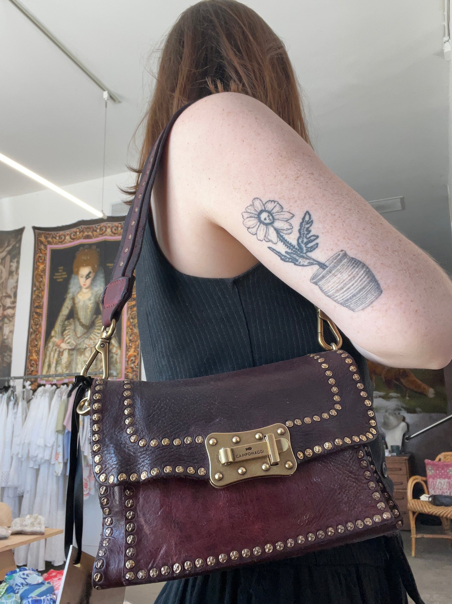 Campomaggi Leather Shoulder Bag