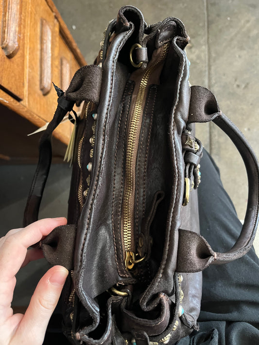 Campomaggi Purse with Studded Tie