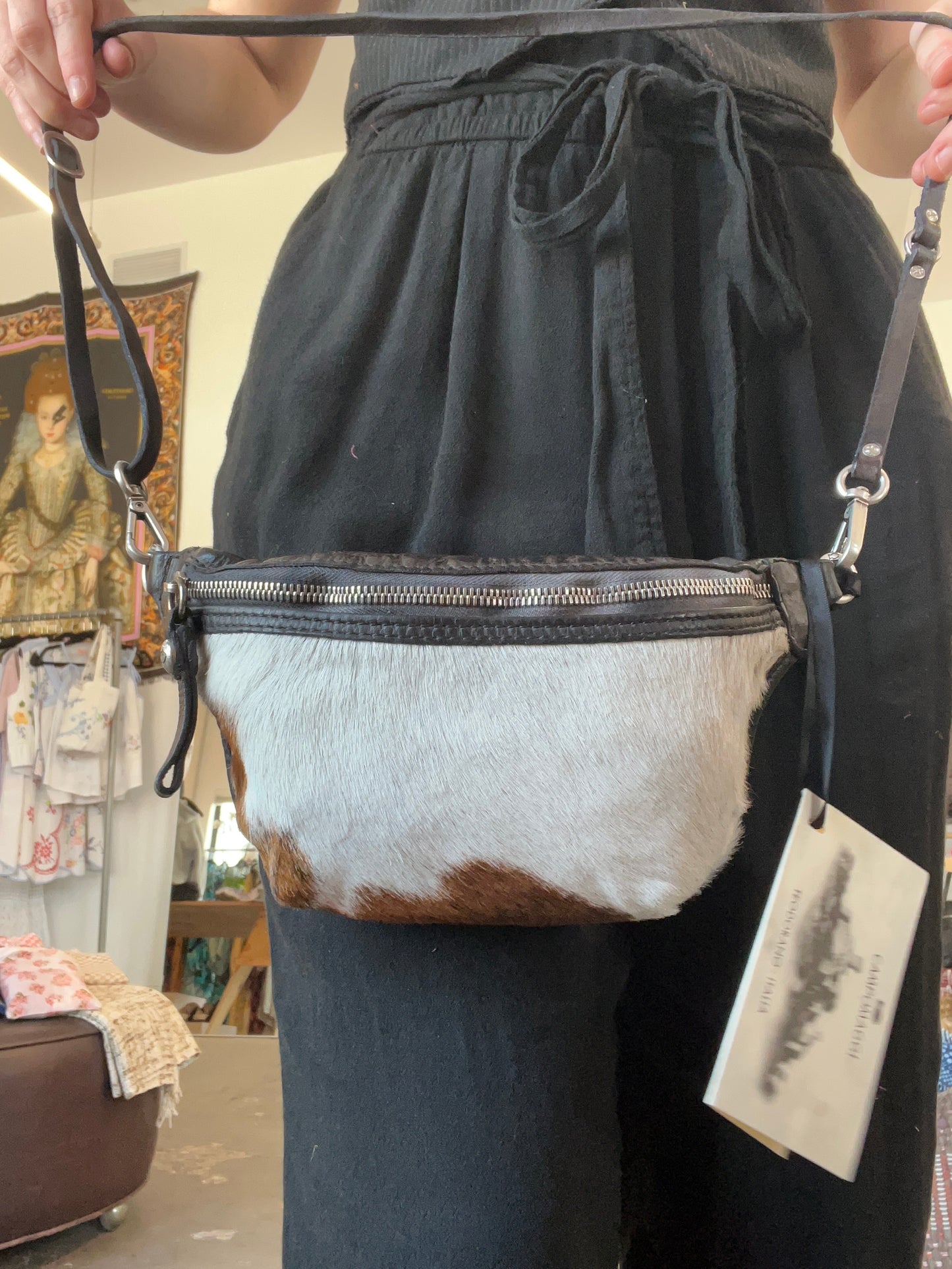 Campomaggi Belt Bag with Calf Hair