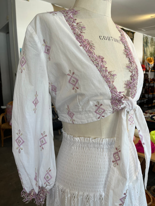 Temptation Positano Wrap Blouse