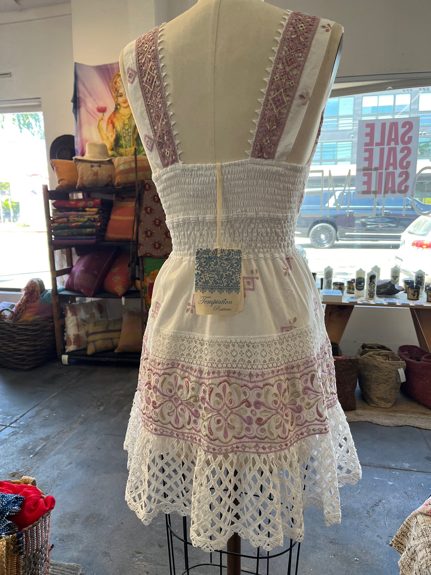 Temptation Positano Brownie Dress in Lilac