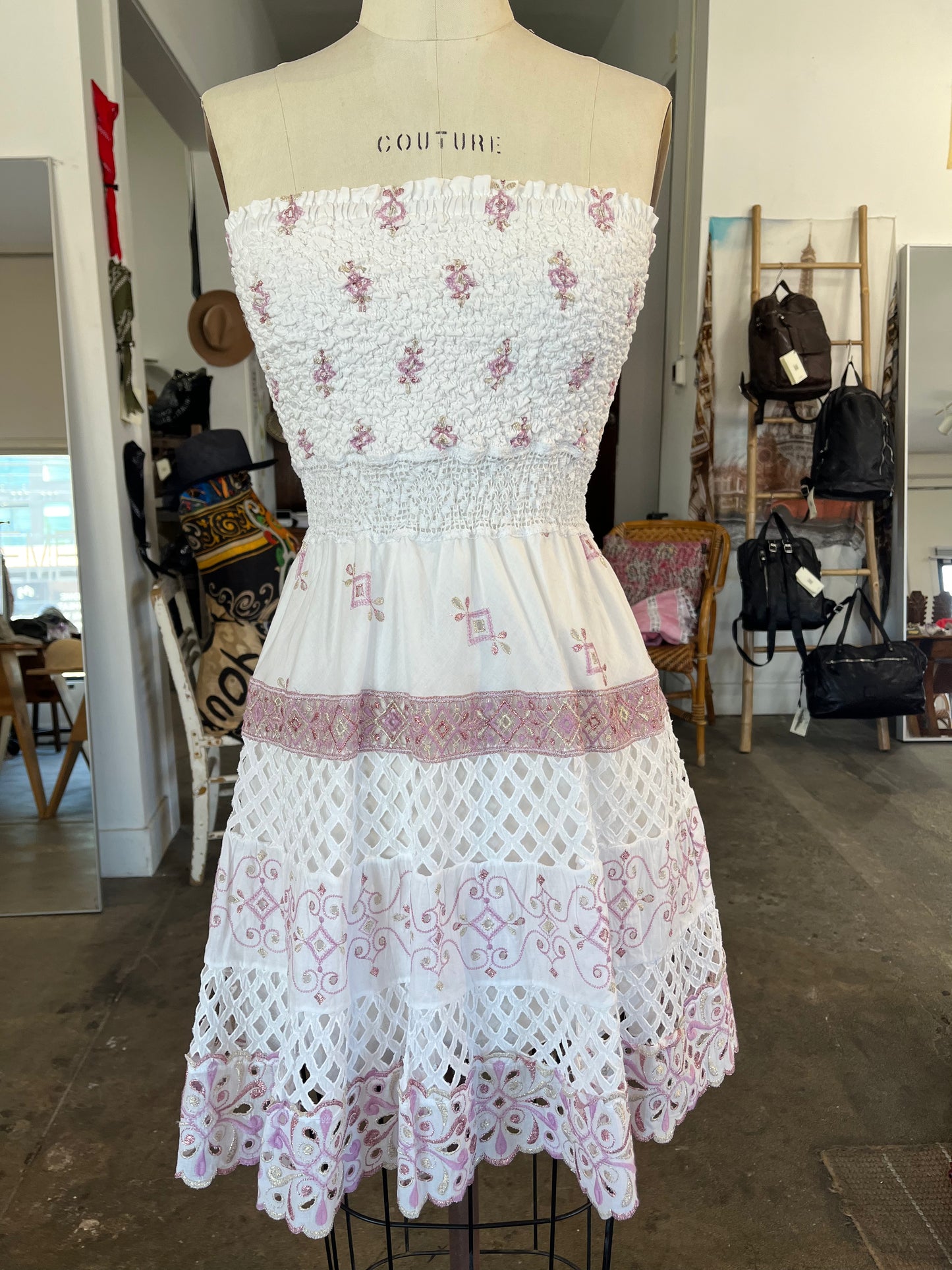 Temptation Positano Charlotte Mini Dress in Lilac