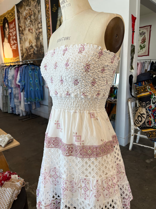 Temptation Positano Charlotte Mini Dress in Lilac