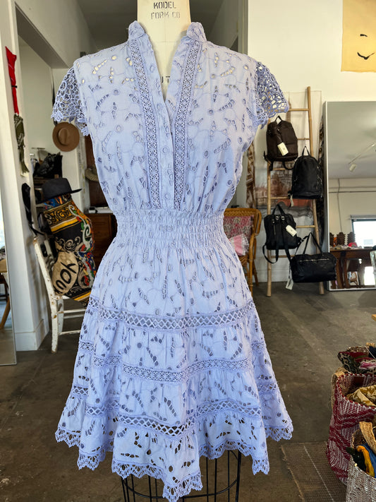 Temptation Positano Liri 26 Mini Dress in Lavender