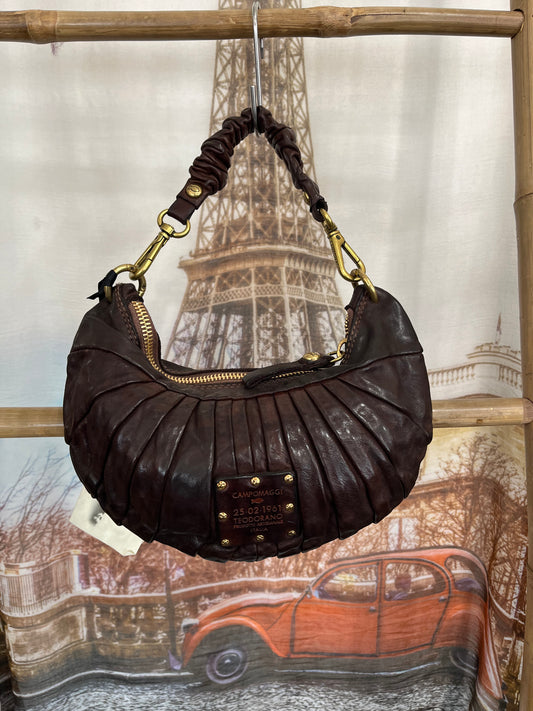 Shoulder Bag "LUNA" in Moro