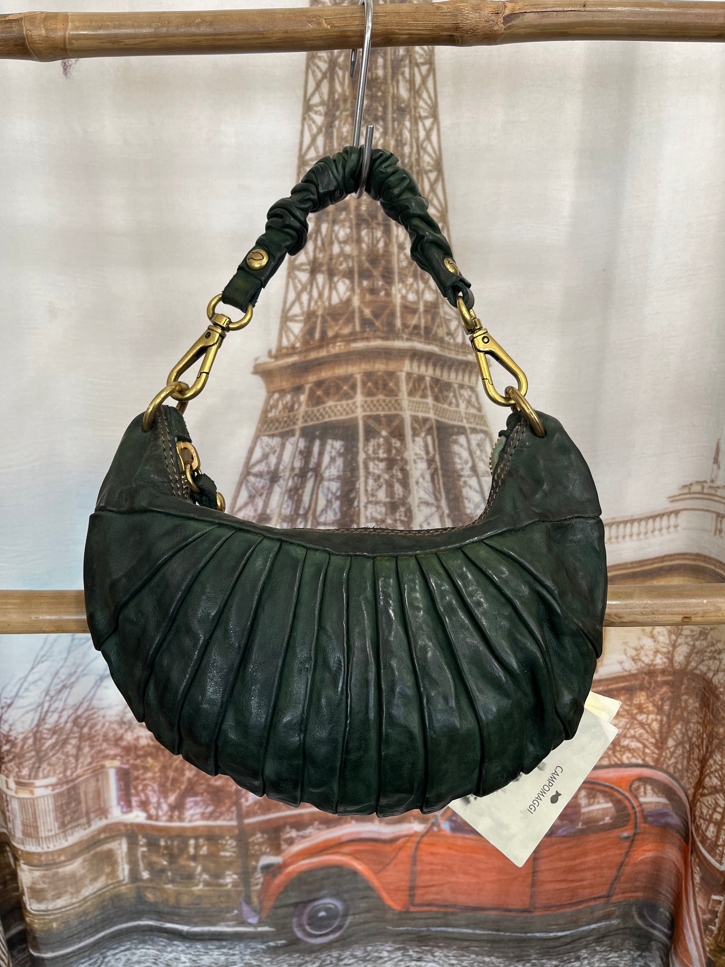 Shoulder Bag "LUNA" in Bottiglia