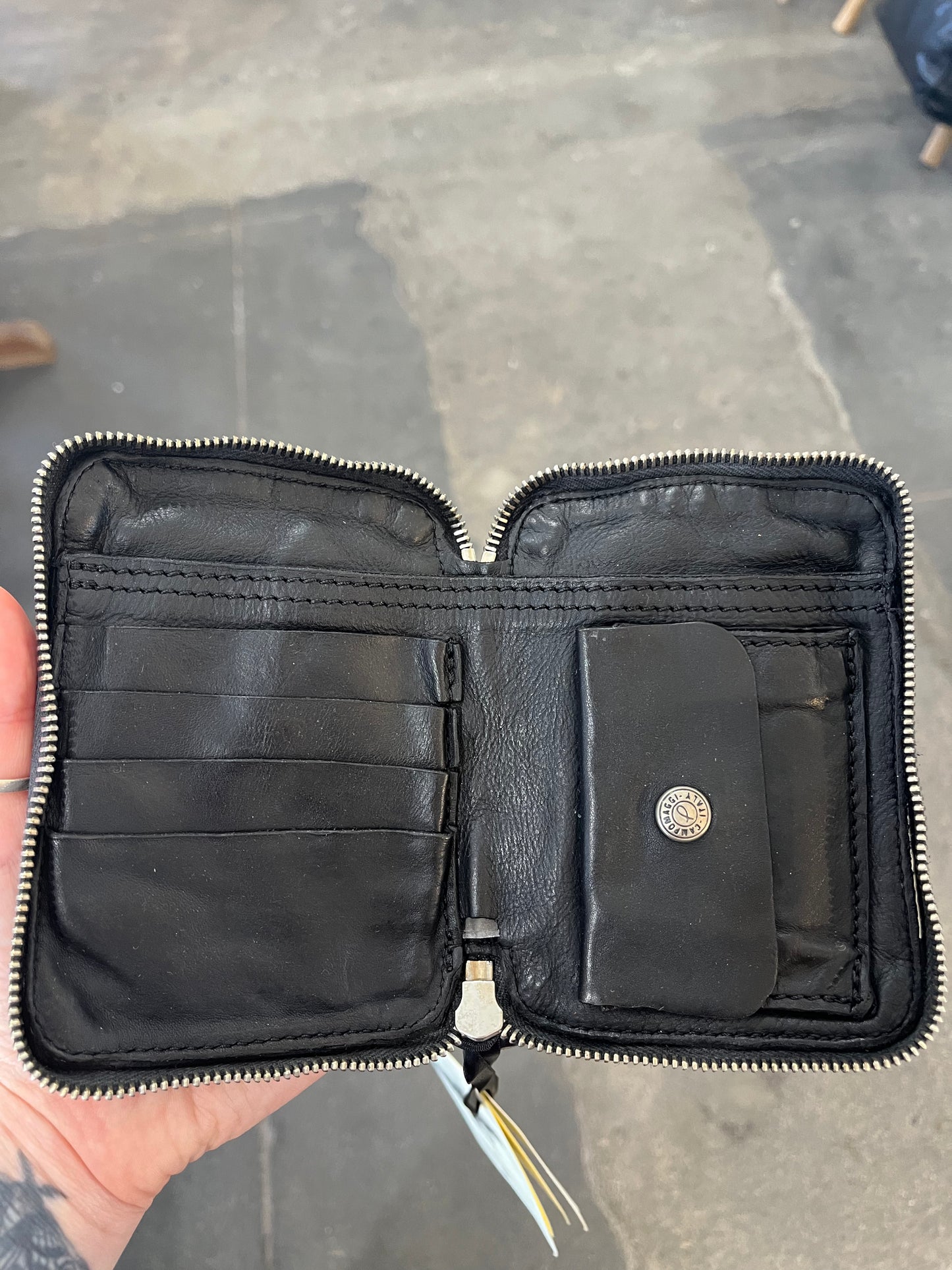 Campomaggi Studded Star Wallet