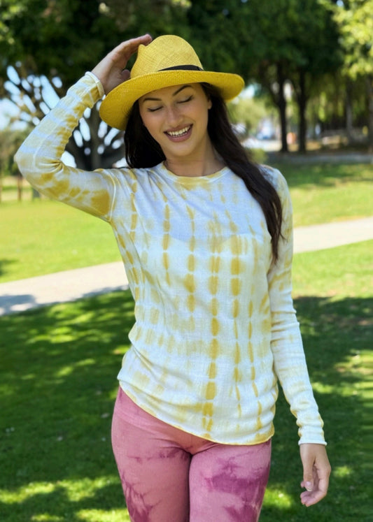 Parker Blue Cashmere Sweater