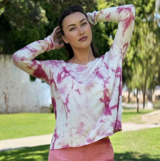 Parker Blue Cashmere Sweater