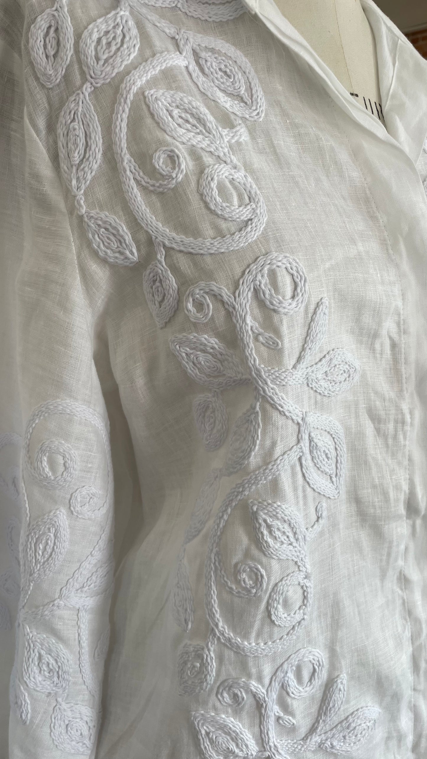 Temptation Positano Embroidered Blouse