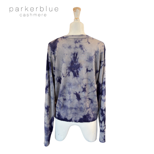 Parker Blue Cashmere Cardigan