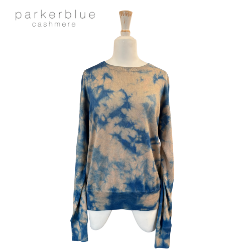 Parker Blue Cashmere Long Sleeve T-Shirt