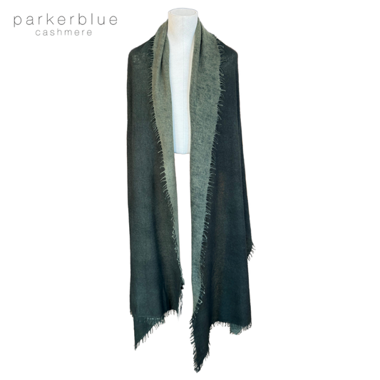 Parker Blue Felted Cashmere Scarf