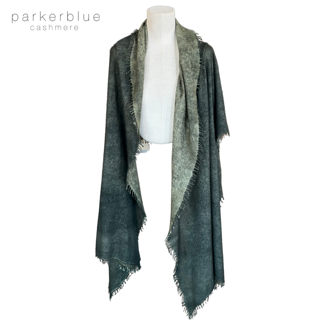 Parker Blue Felted Cashmere Scarf