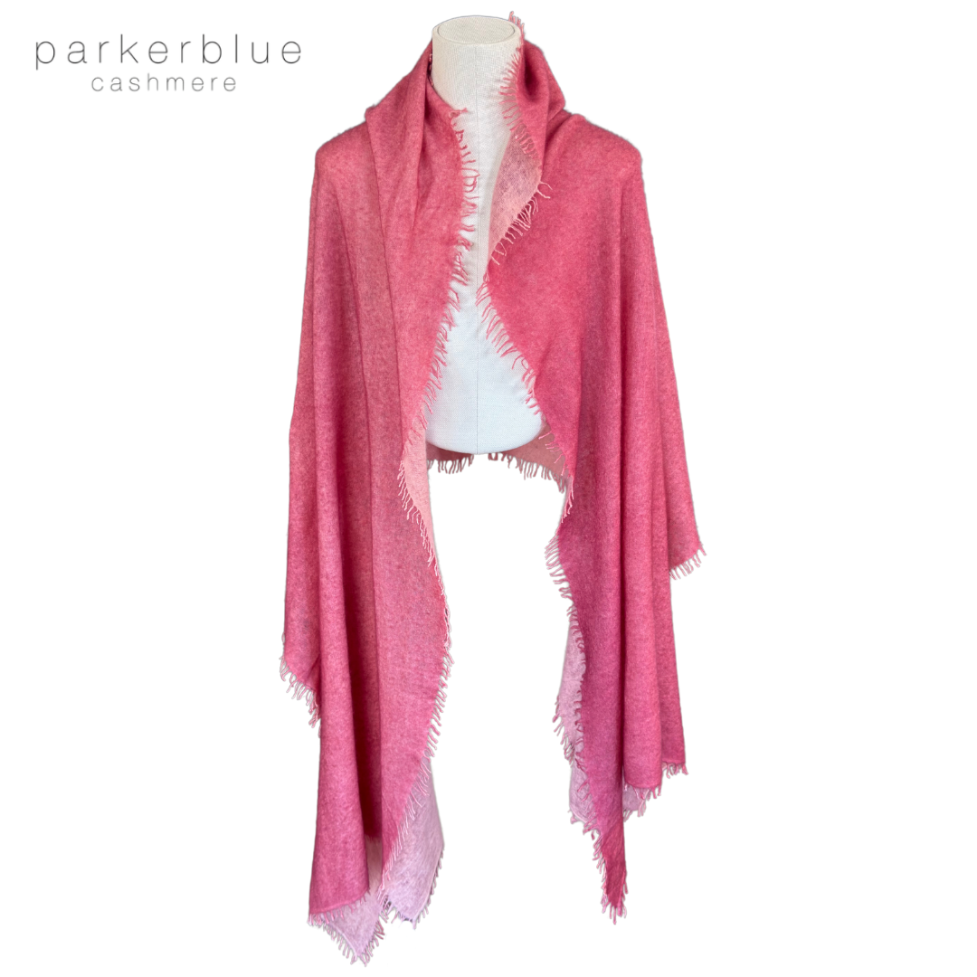 Parker Blue Felted Cashmere Scarf
