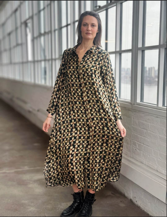Raag Floral Long Sleeve Dress