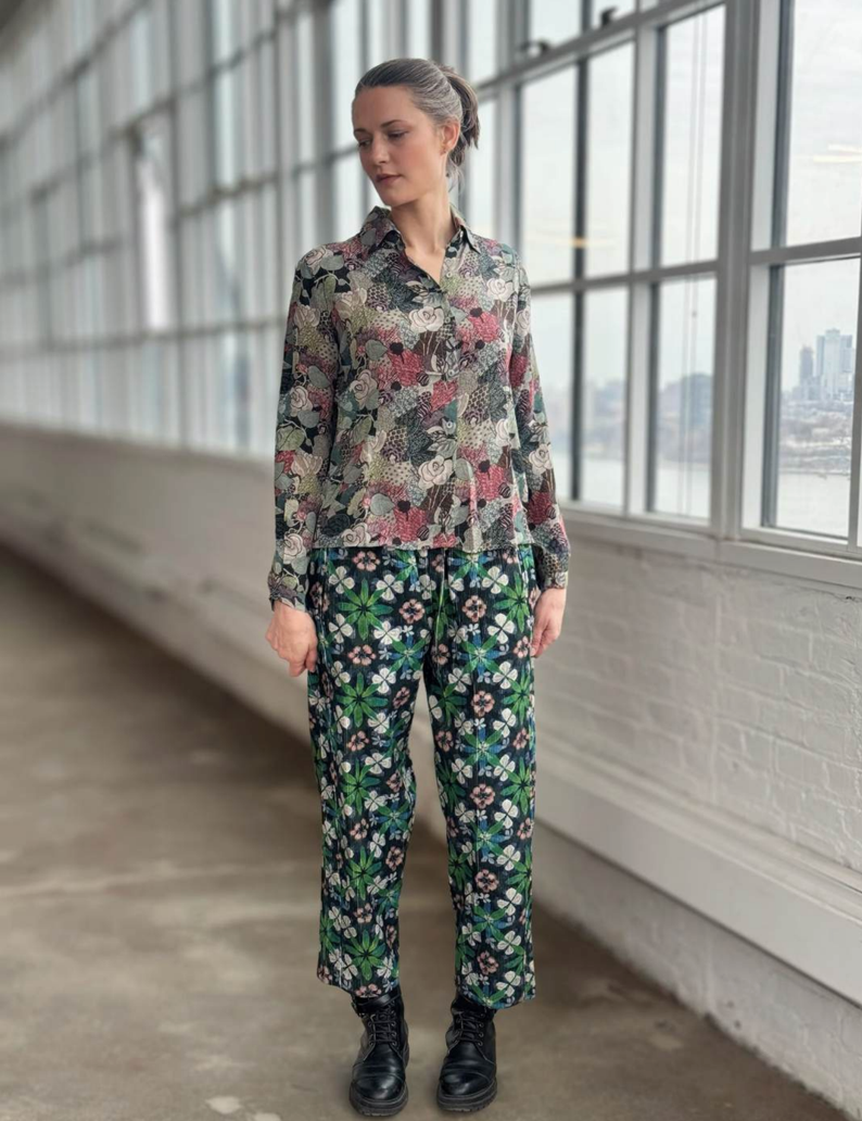 Raag Floral Corduroy Pants