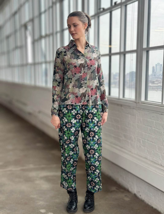 Raag Floral Corduroy Pants