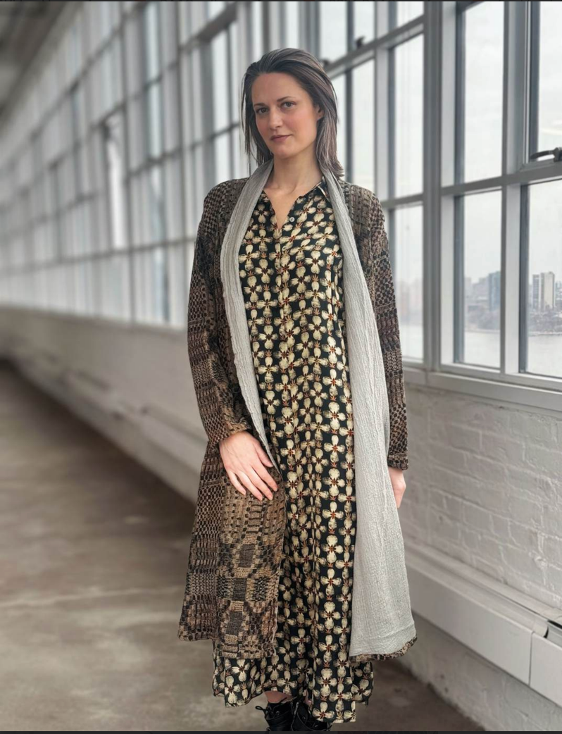 Raag Earth Toned Coat