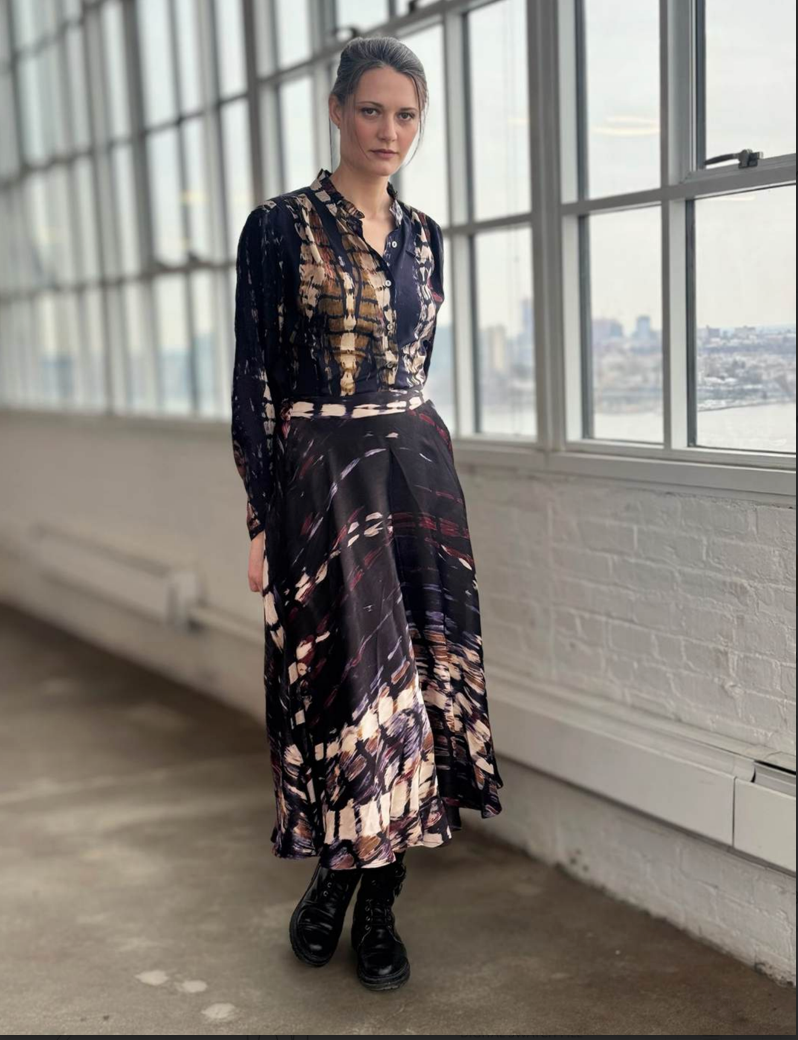 Raag Tie Dye Button Up